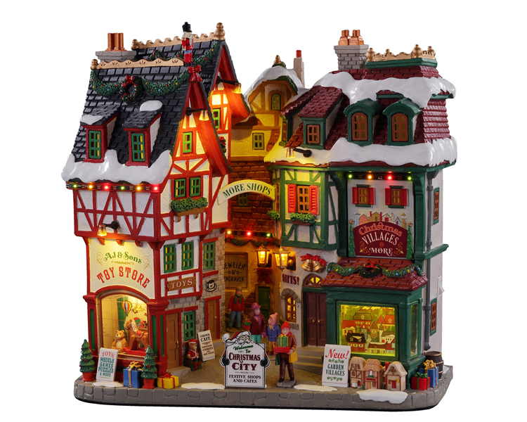 Christmas City Lemax Christmas Villages Christmas Village Scenes